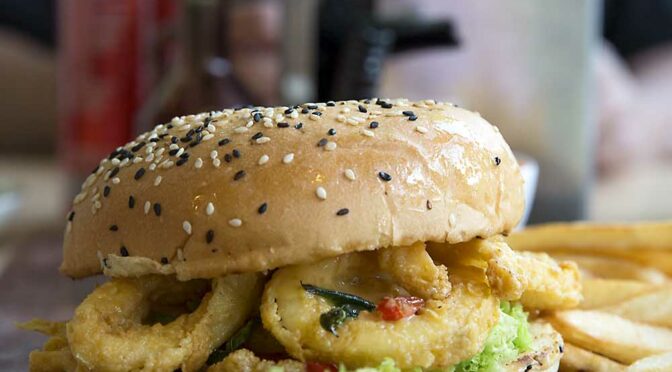 KEK Zi Char Burgers Introducing the Sotong BLurger! ieatishootipost
