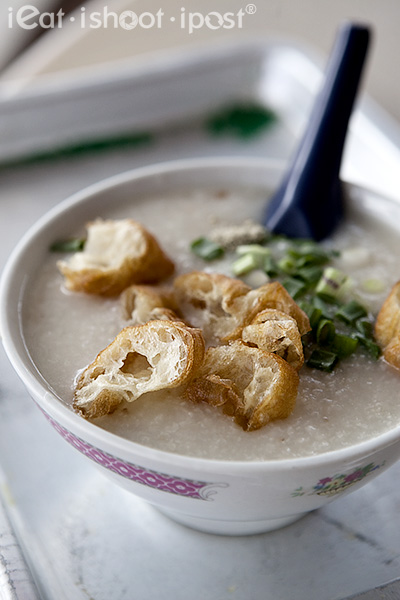 Chai Chee Pork Porridge This Teochew Ah Hia actually prefers