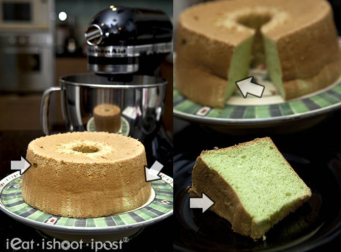 Pandan Chiffon Cake