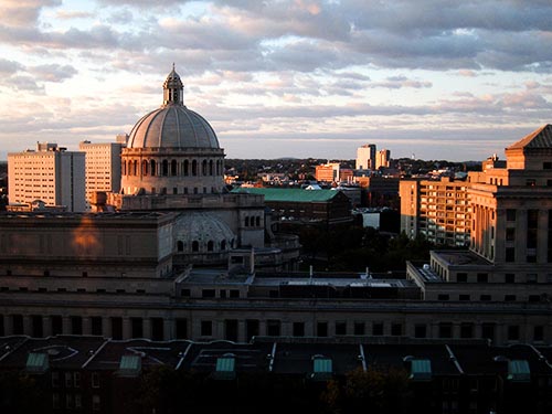 View from my Hotel Room in Boston