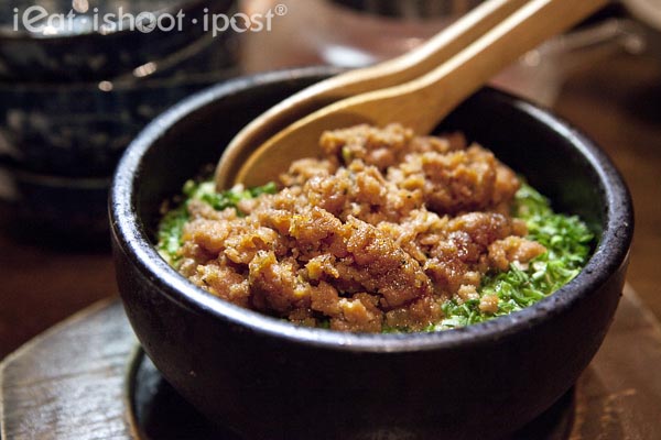 Soboro Don (Minced Chicken on Rice) $15