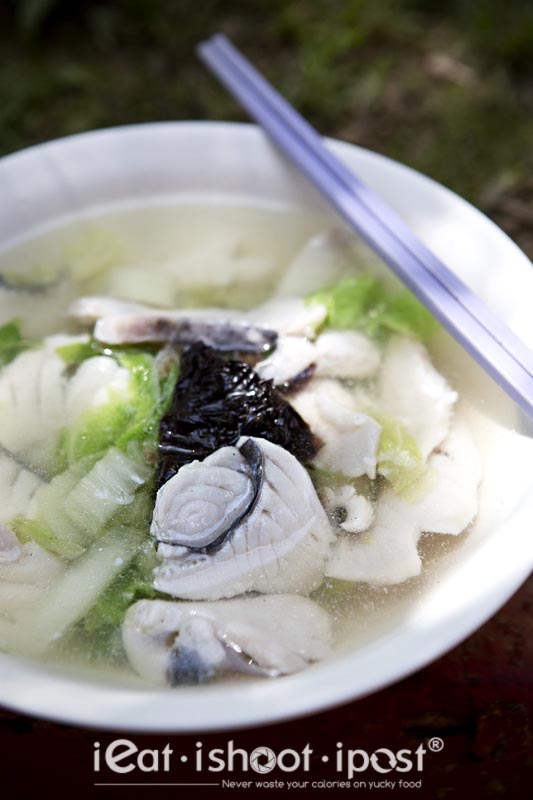 Sliced Fish Soup $3.50