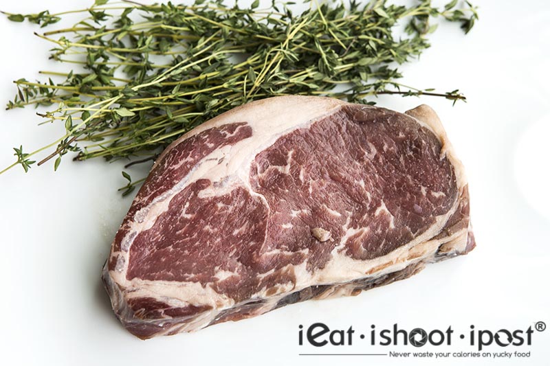 USDA Creekstone farms Ribeye 350g $58