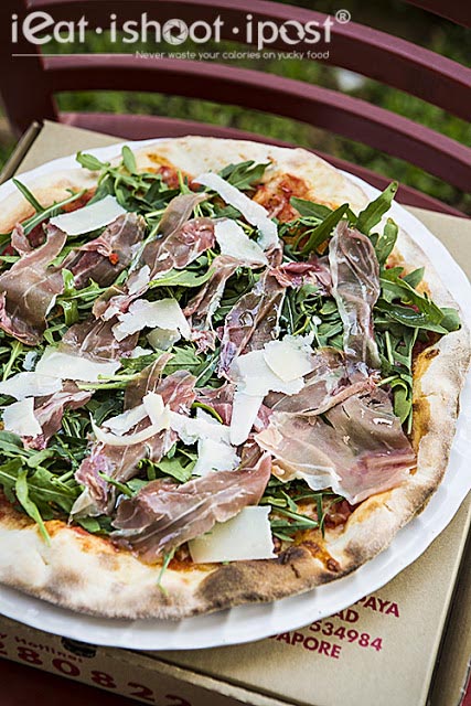 Parma and Rucola $23 (1 for 1 takeaway)