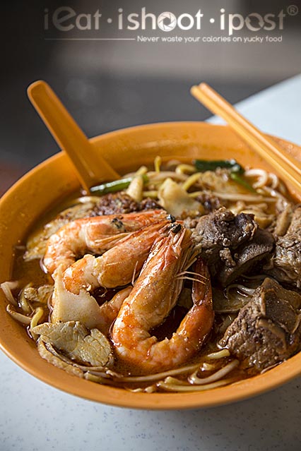 Penang Prawn Mee $6 (Starts from $3)