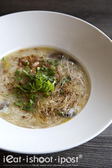 Mee Sua Tow $8 per portion (Double portion shown in photo)