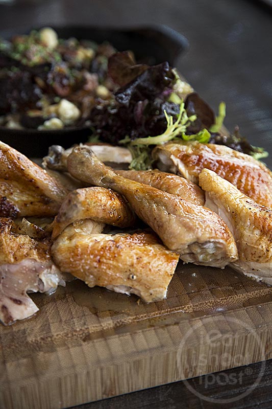 Roast Chicken $38 (whole)