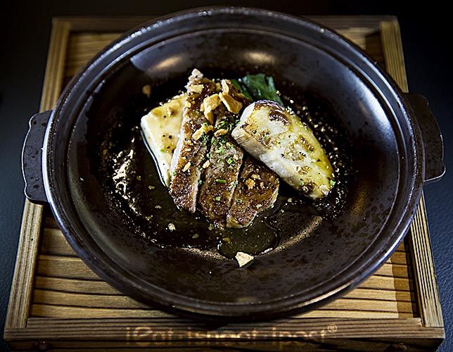 Wagyu Beef with Japanese eggplant