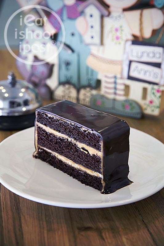 Chocolate Peanut Butter Cake $4.40 (slice) $30 for 500g,