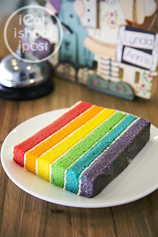 Rainbow Cake $5 (slice) $45(500g)