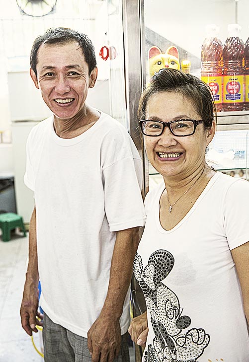 Lee Kim Keat and Ex-Wife Carol