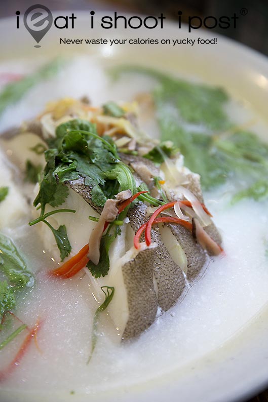 Teochew Steamed Halibut $49