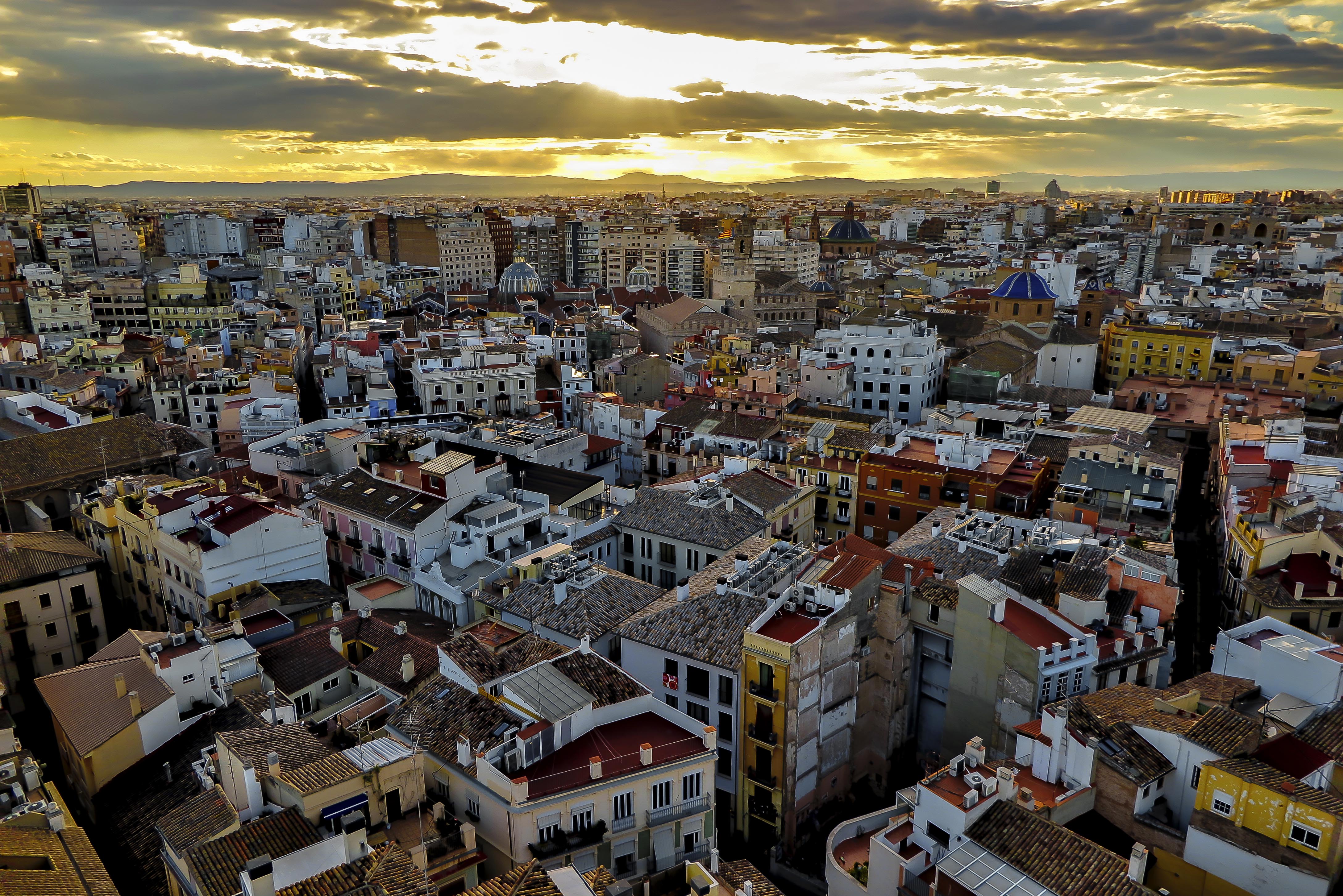 View from Tower of the Cathedral de Valencia