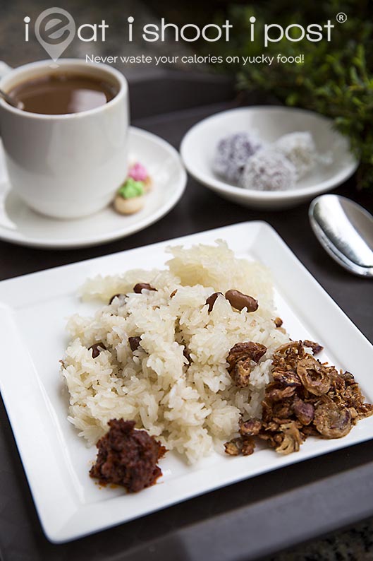 Sweet and Savoury glutinous rice set $4.60