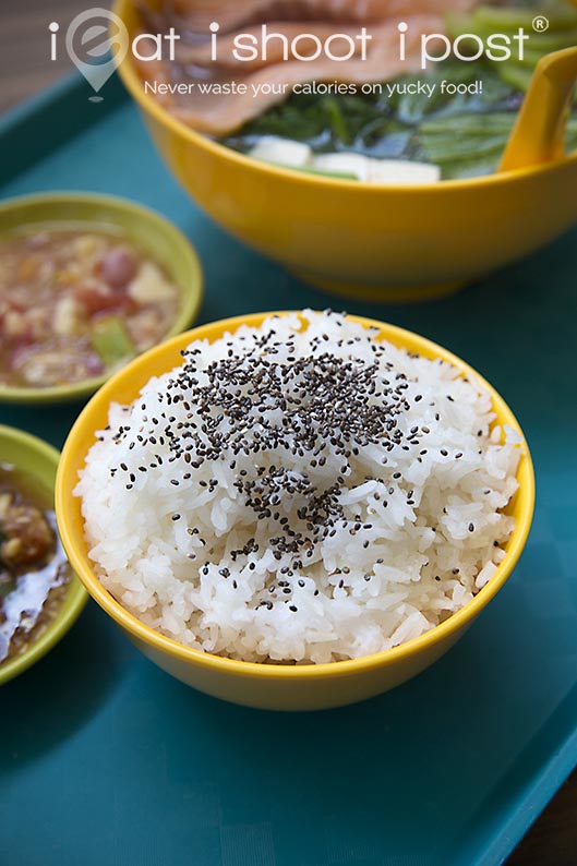 Chia Seeds on Rice