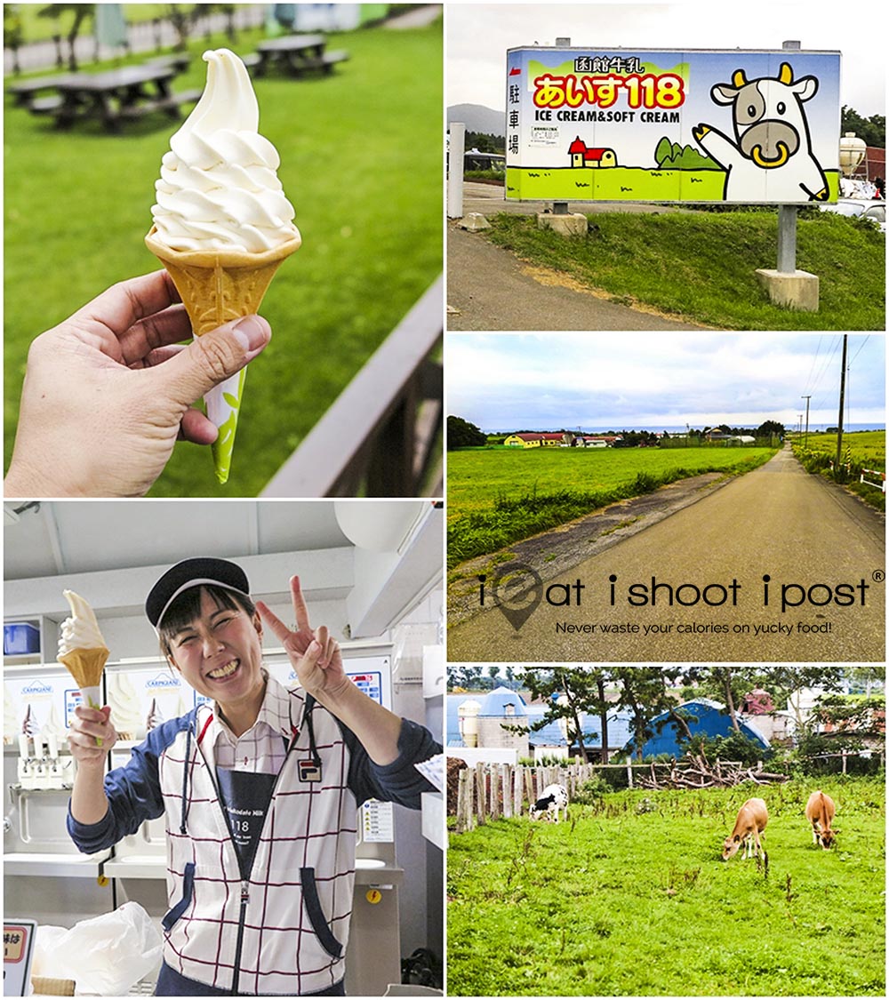 Have some delicious Soft serve ice cream in Hakodate