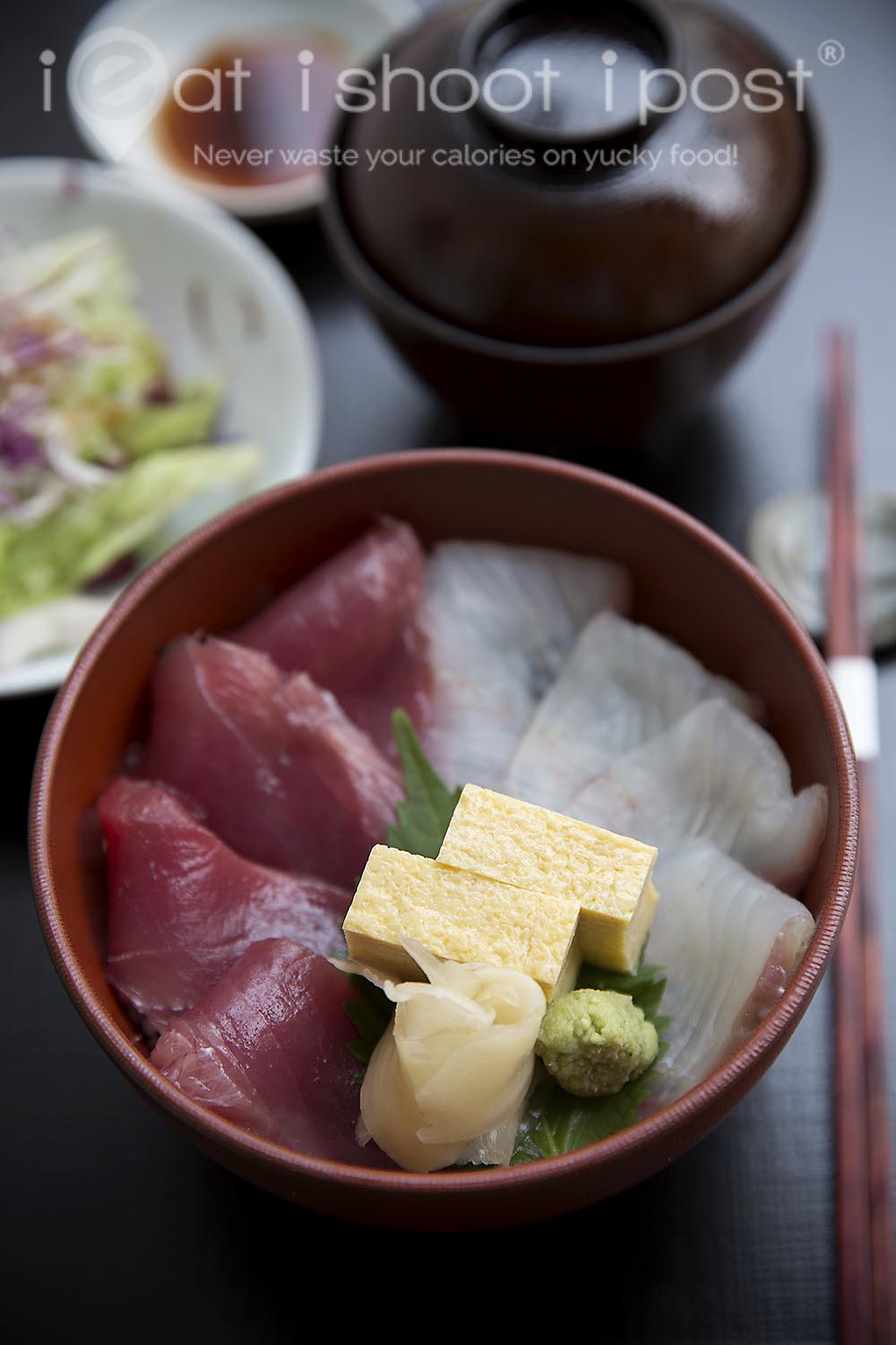 Maguro Hirame Don $25 for lunch set