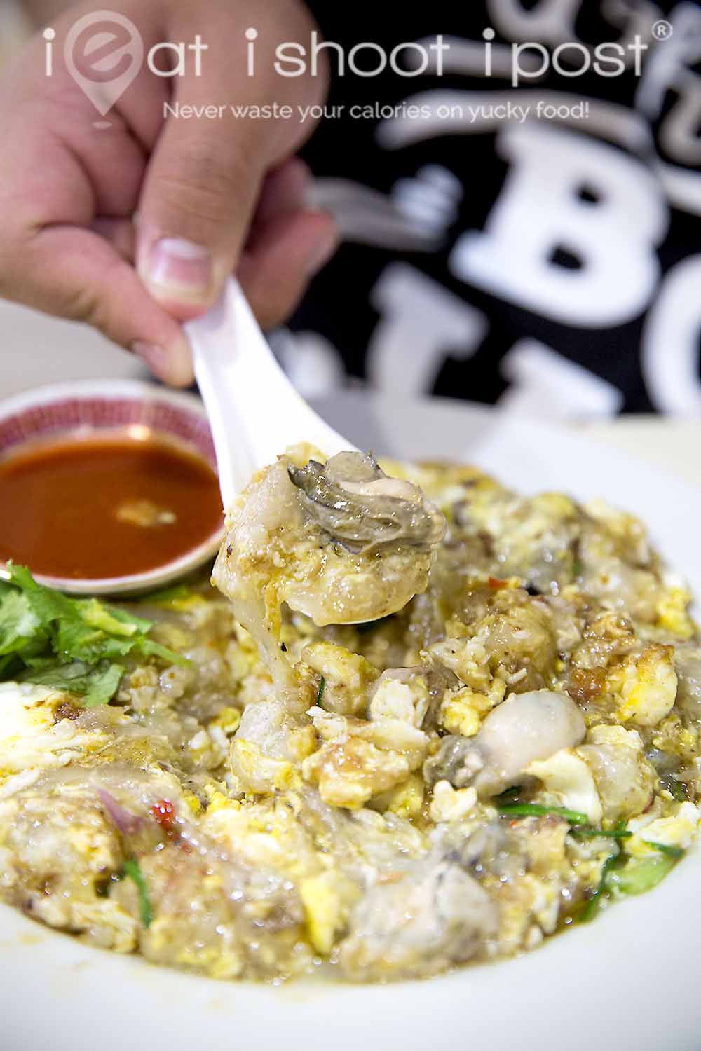 Gooey Oyster Omelette