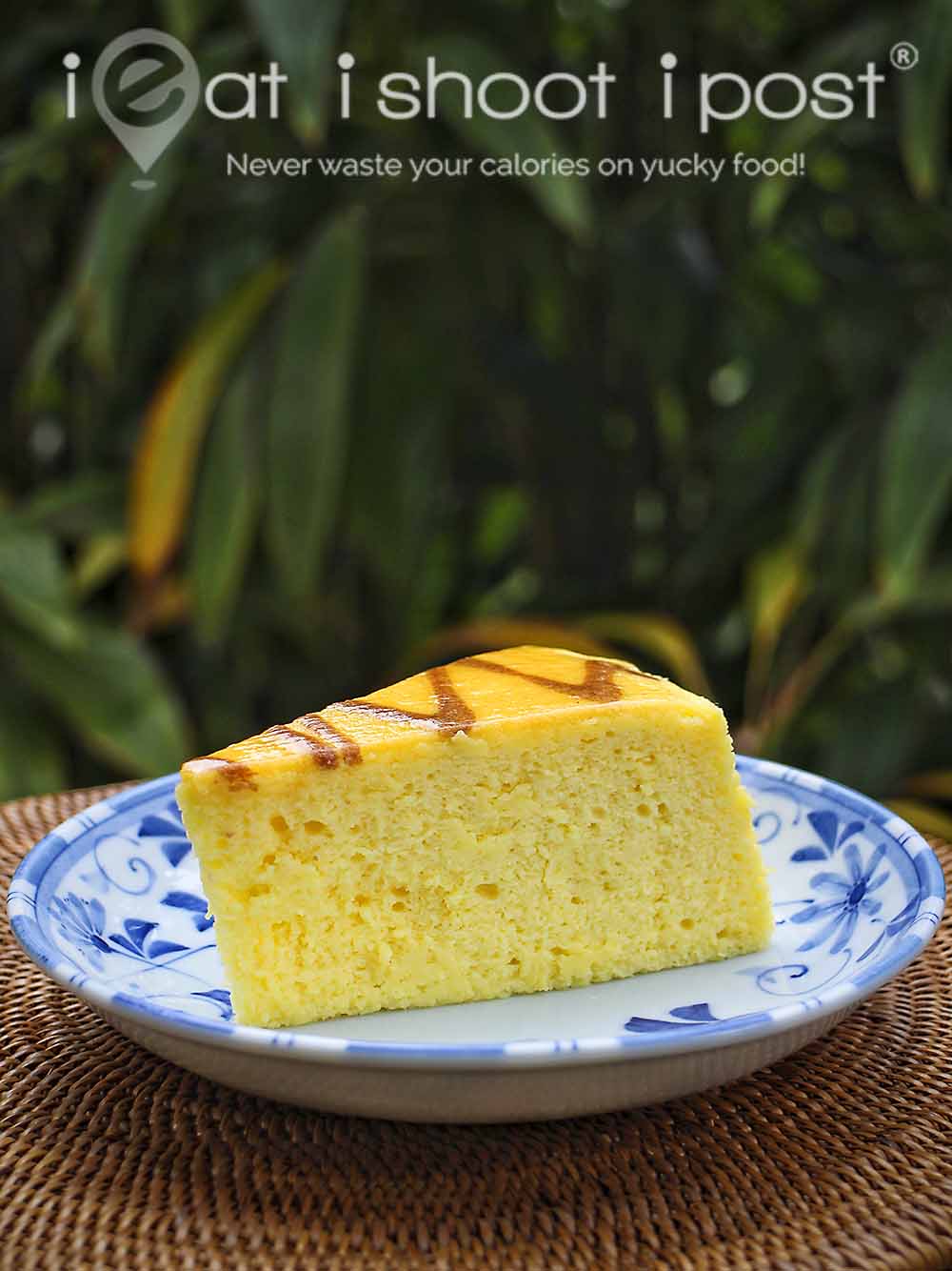 Japanese Durian Cheesecake slice