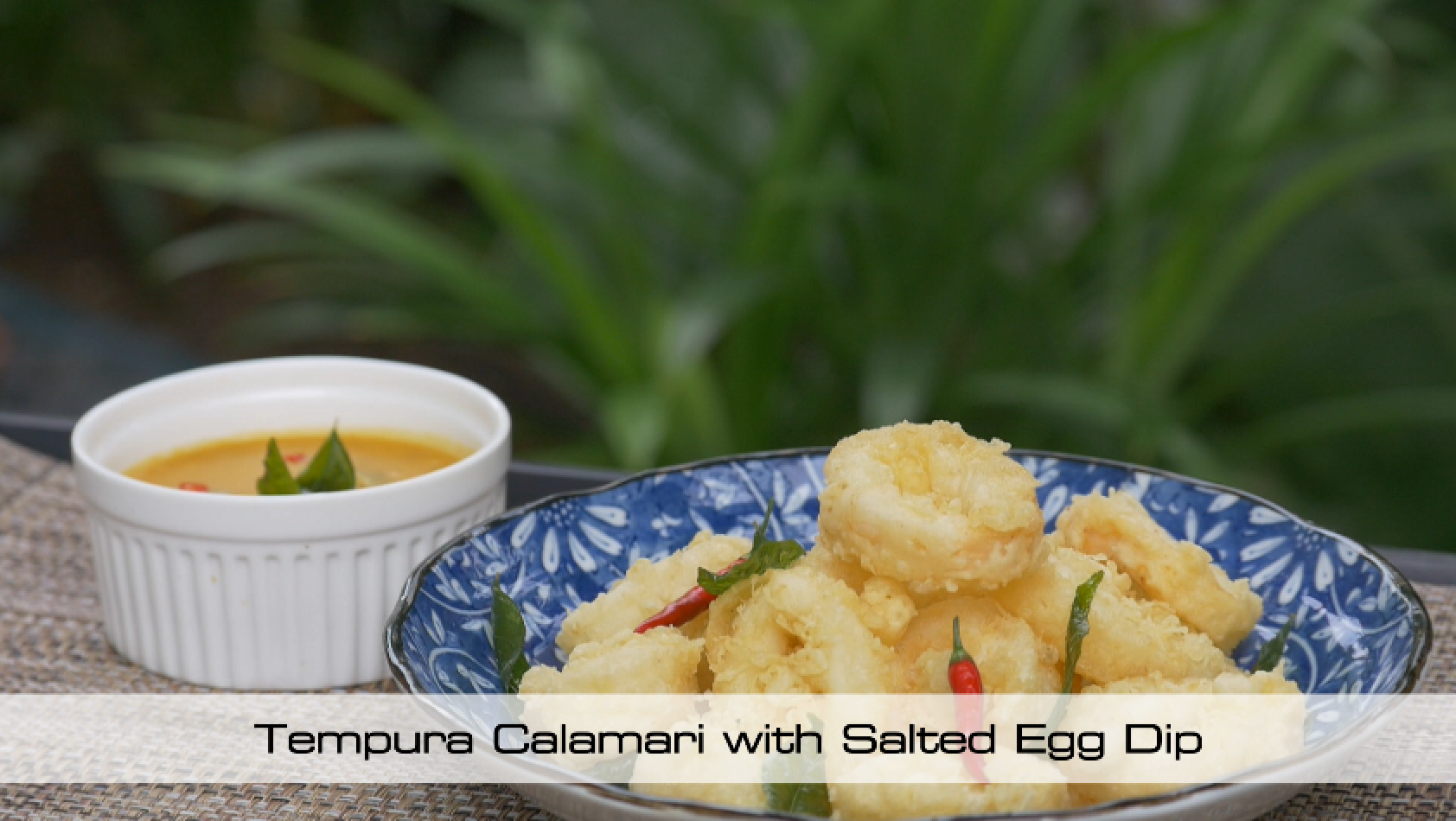 Tempura Calamari Rings with Salted Egg Dip Recipe! ieatishootipost