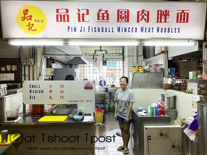 Pin Ji Fishball Minced Meat Noodle