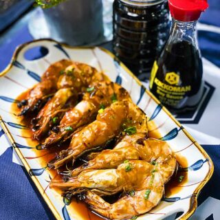 Soy Sauce Prawns