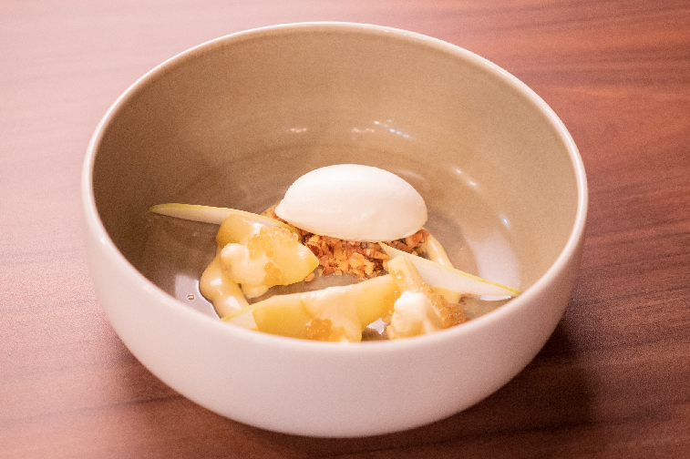 spiced poached apples masterchef