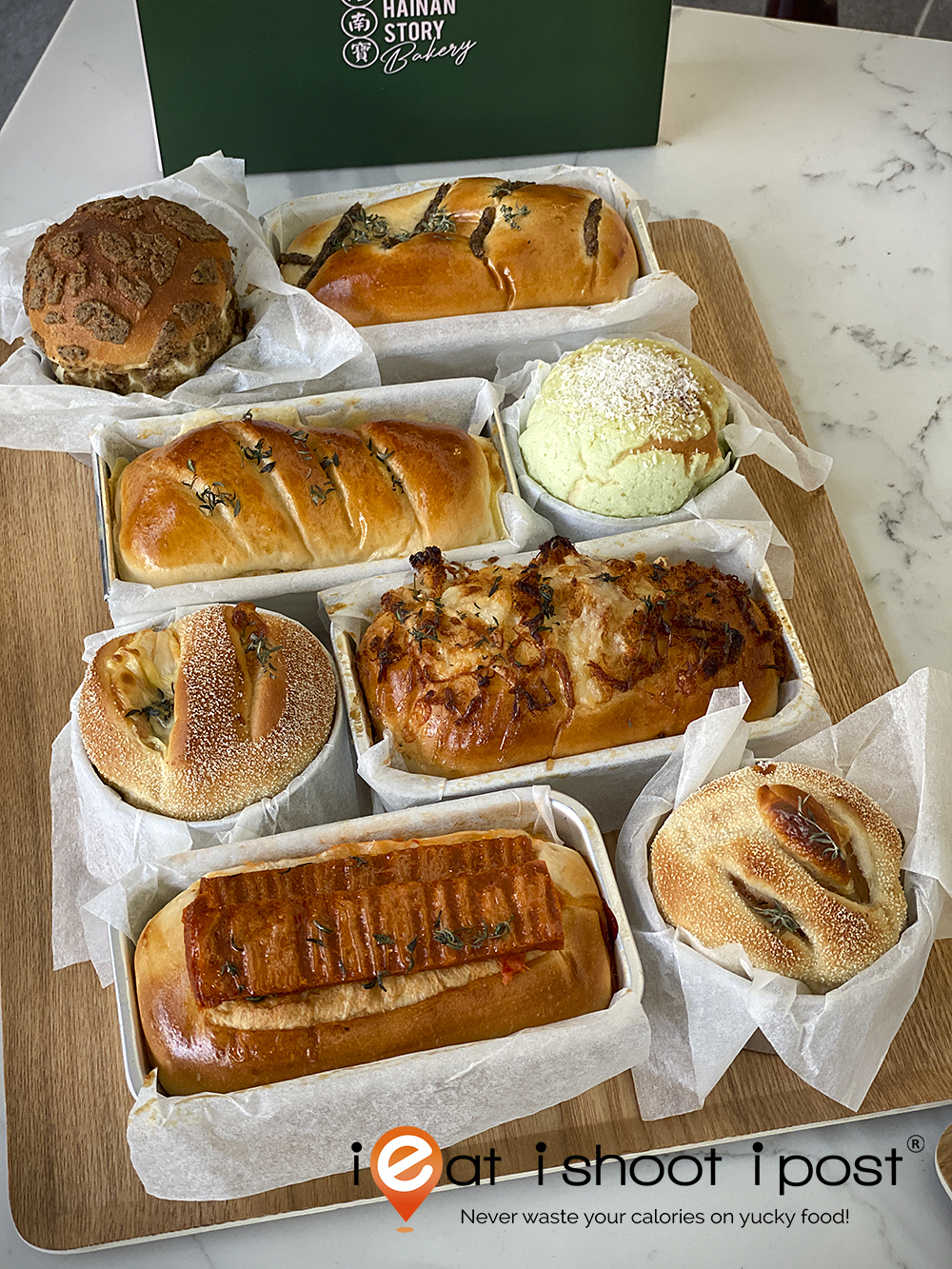 Assortment of Classic ($2.80 - $3.80) and Mini buns ($1.90 each)