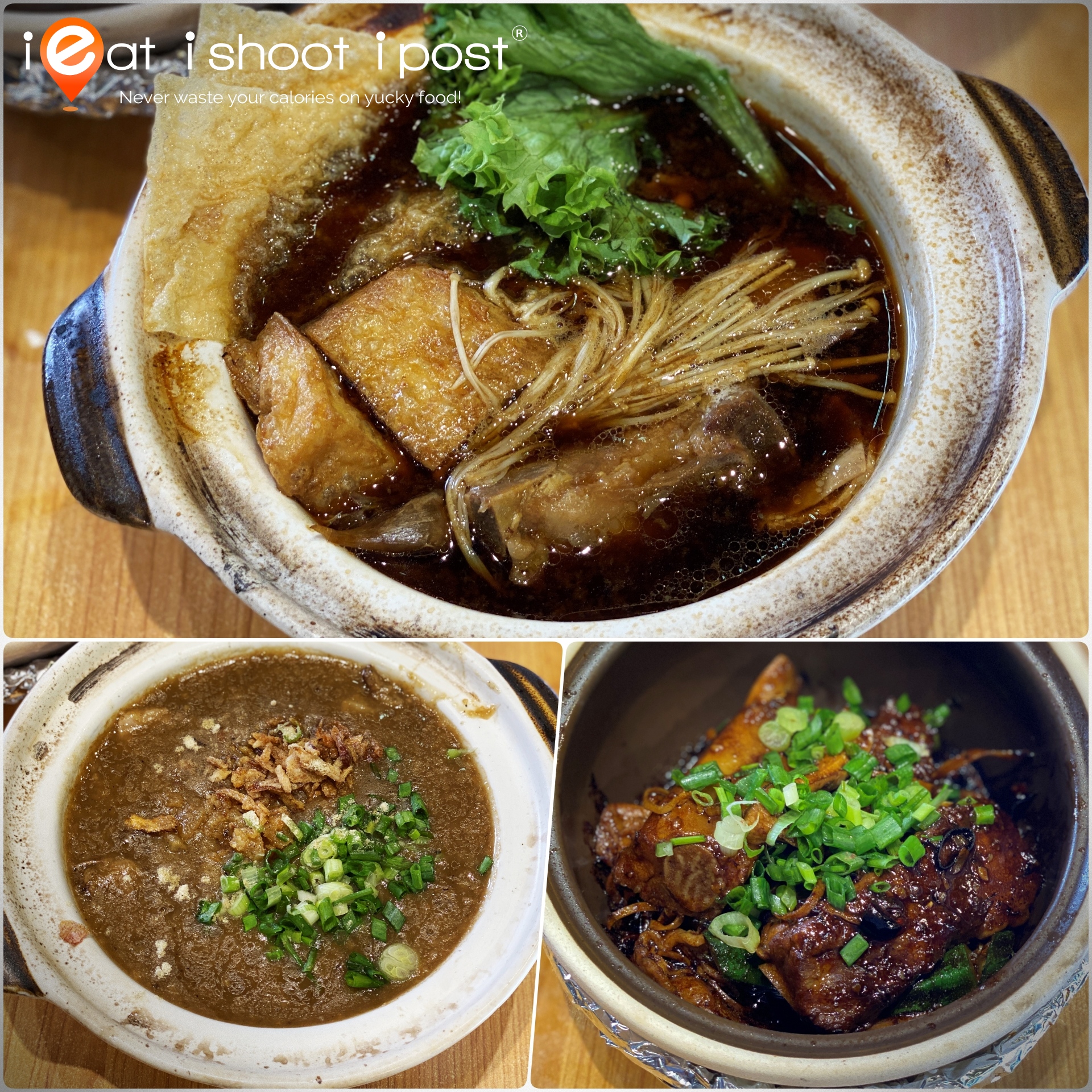 Feng Xiang Bak Kut Teh - Klang Herbal Bak Kut Teh, Dry Bak Kut Teh and Sliced Pork Fried Porridge