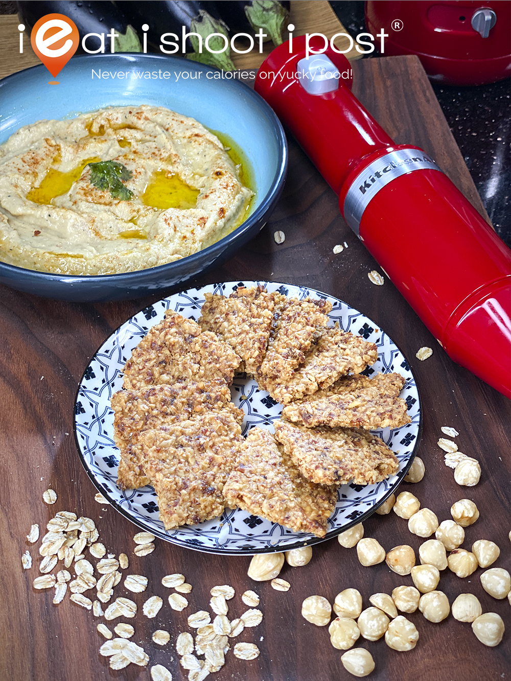 Bak Kwa Cracker and Baba Ganash