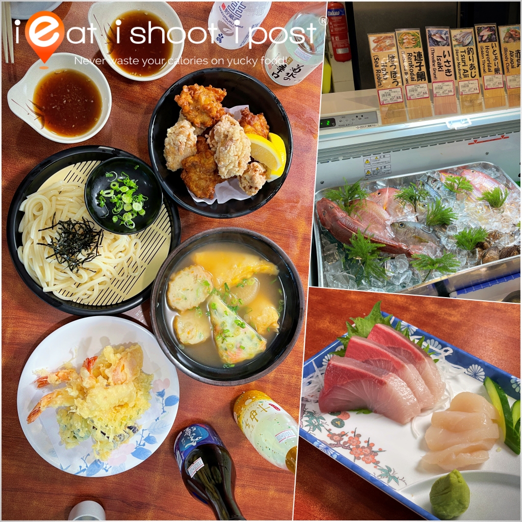 Enjoy reasonably priced Japanese fare with fresh fish (sashimi'ed for free) along with sake at supermarket prices