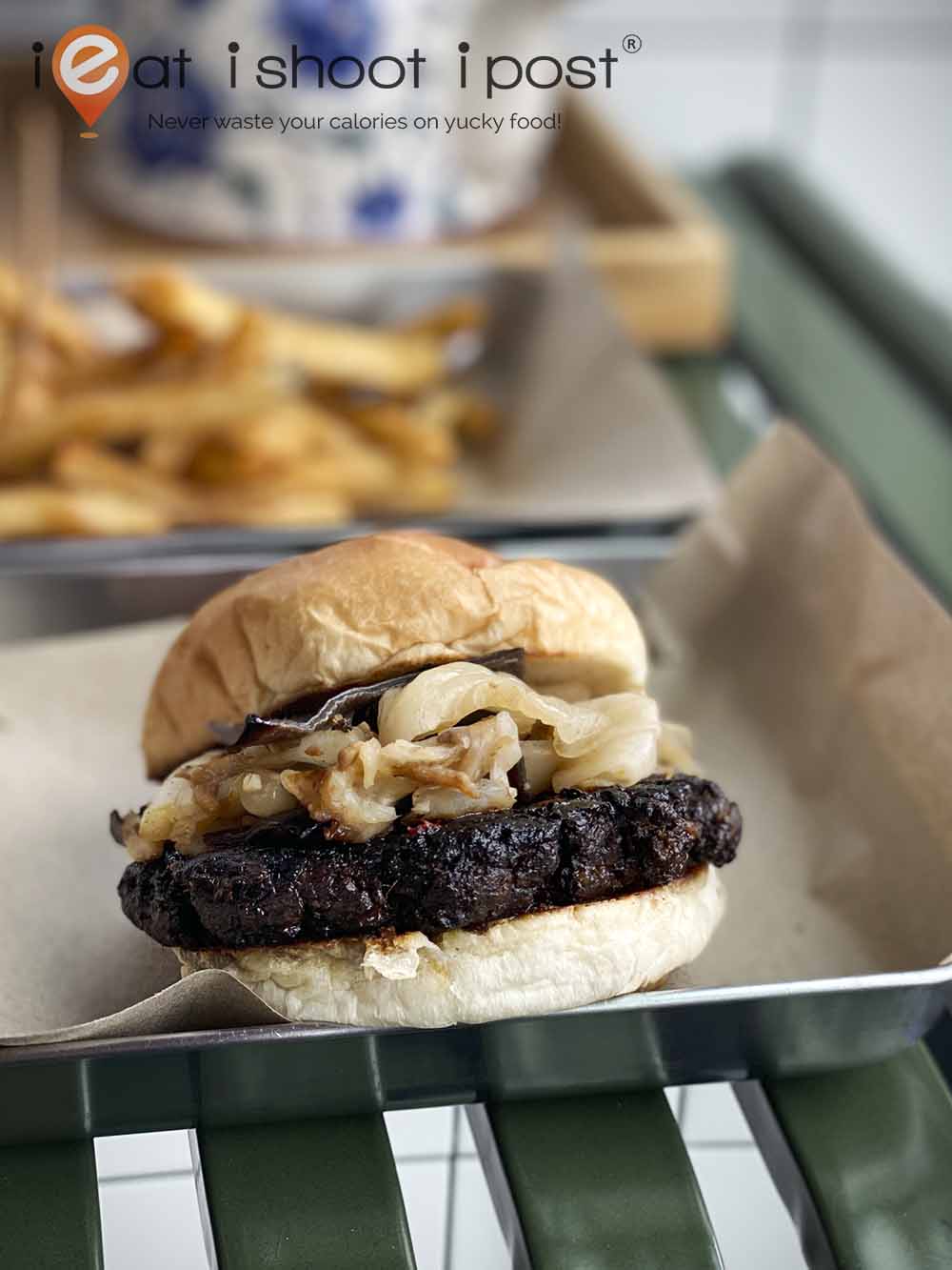 Ayam Buah Keluak Burger