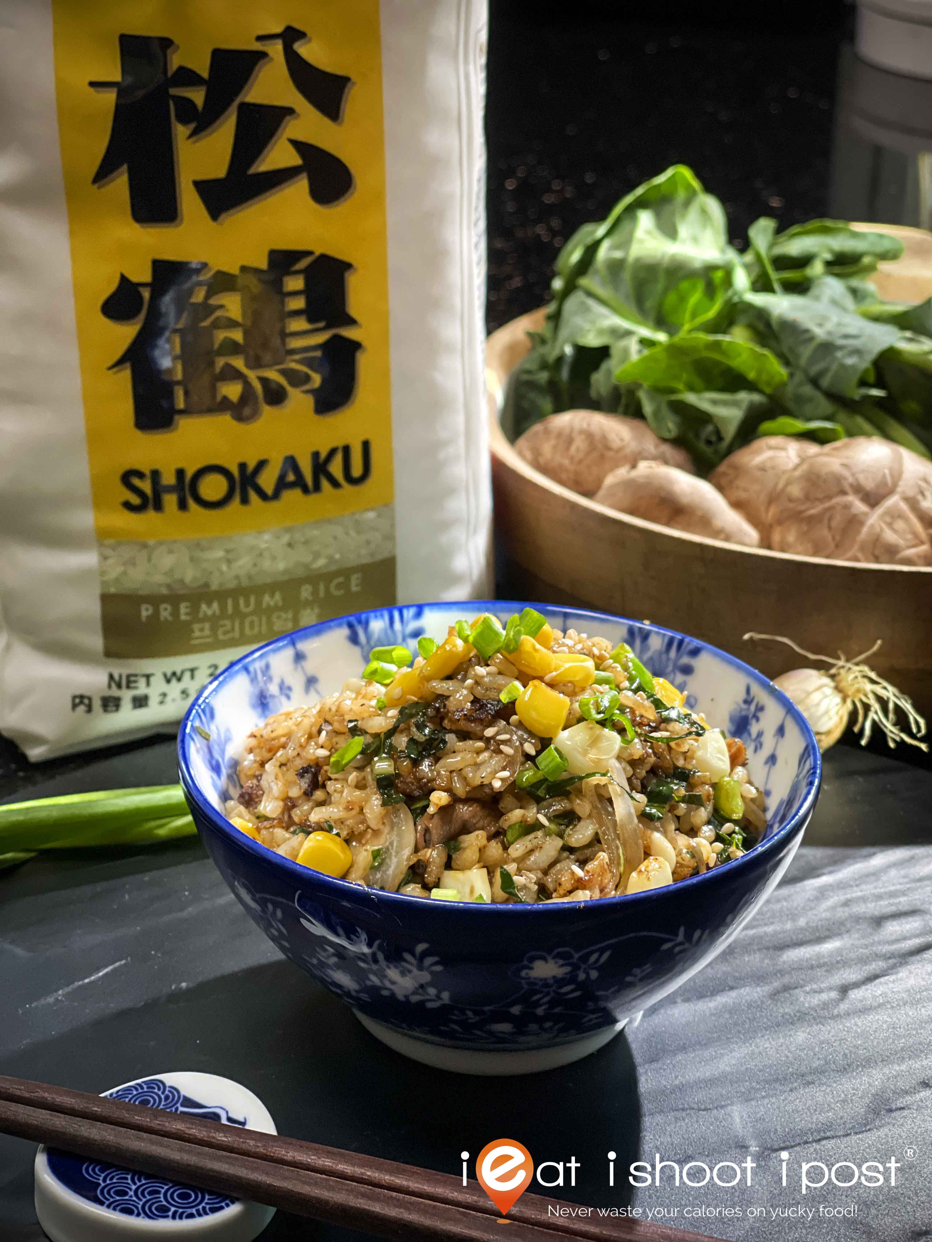 Bowl of Beef Pepper Rice