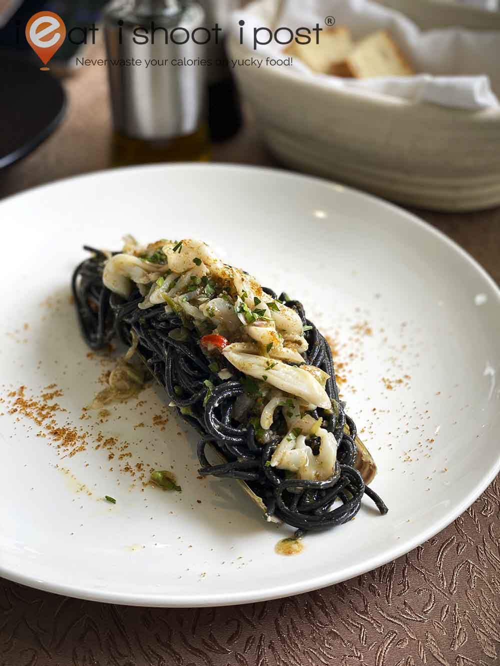 Bamboo Clam pasta