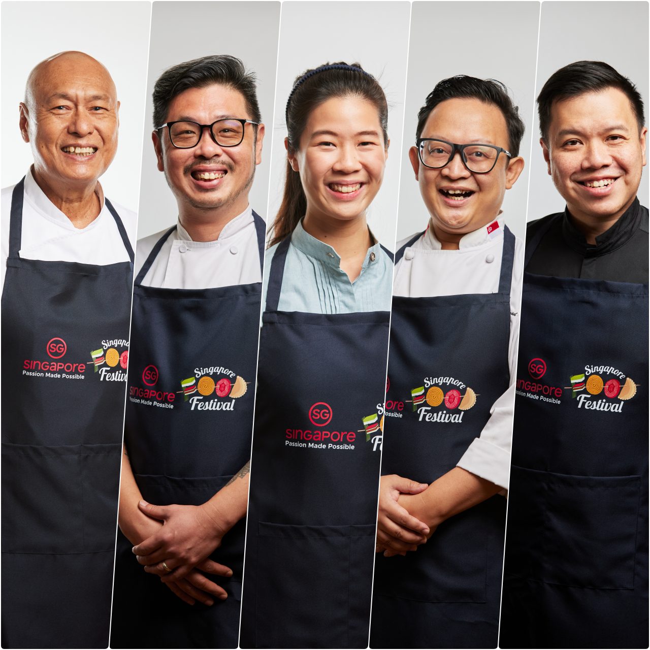 From left: Chef Damien Da'Silva, Chef Daniel Sia of Coconut Club, Chef