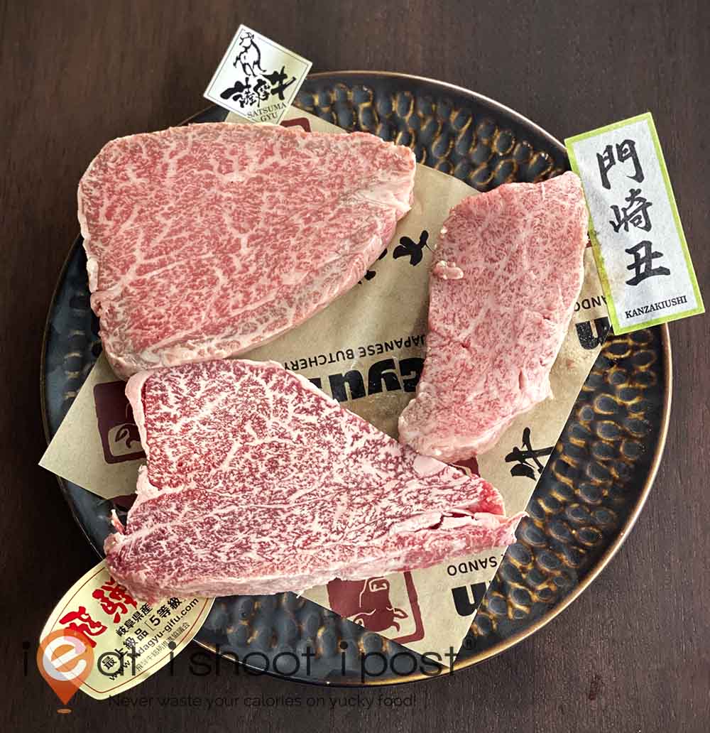 Wagyu cuts