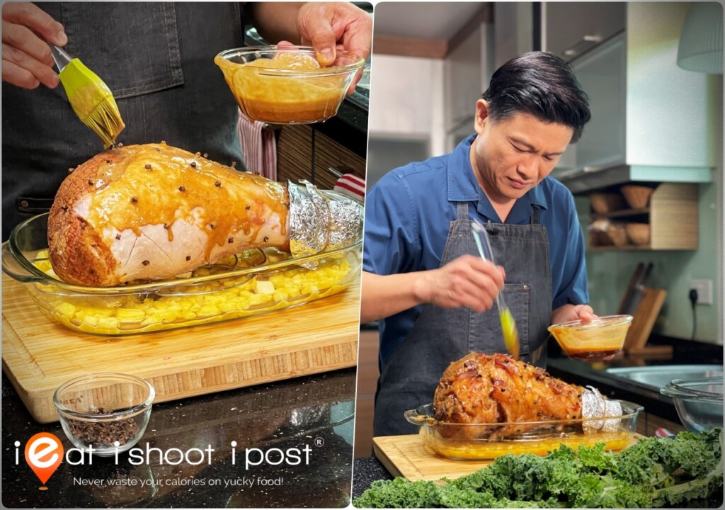 Kikkoman Soy Pineapple Glazed Ham Recipe For Christmas Ieatishootipost 8299