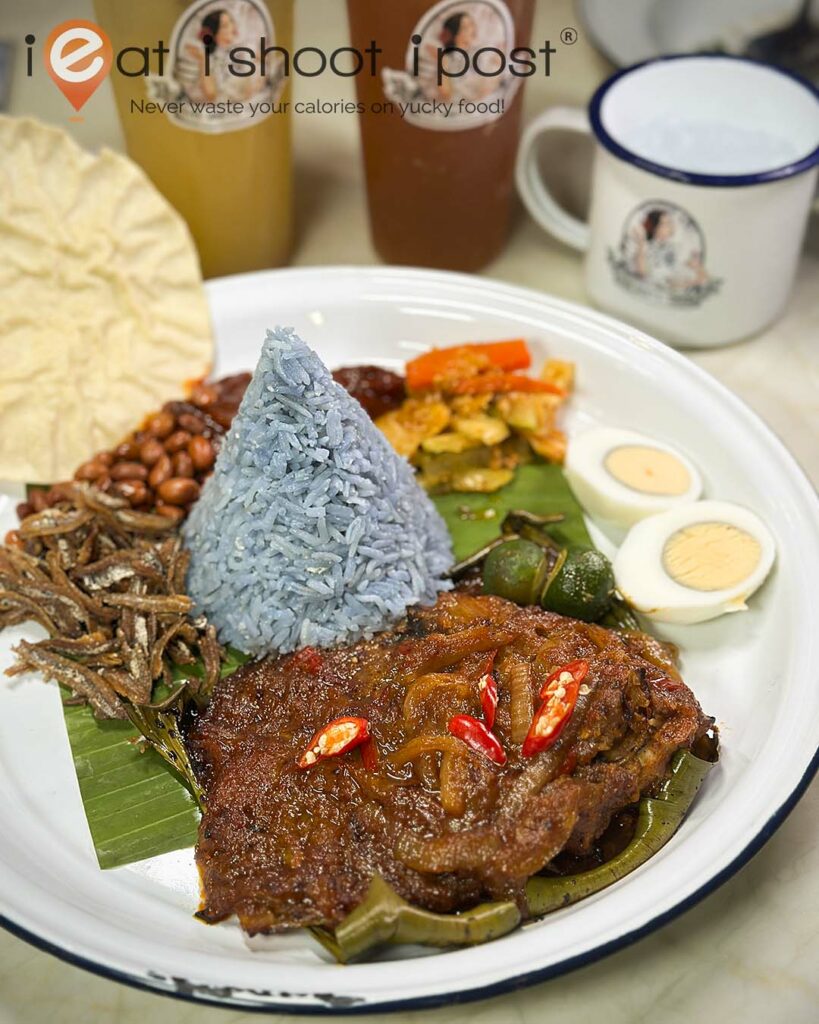 White Tiffin Nasi Lemak