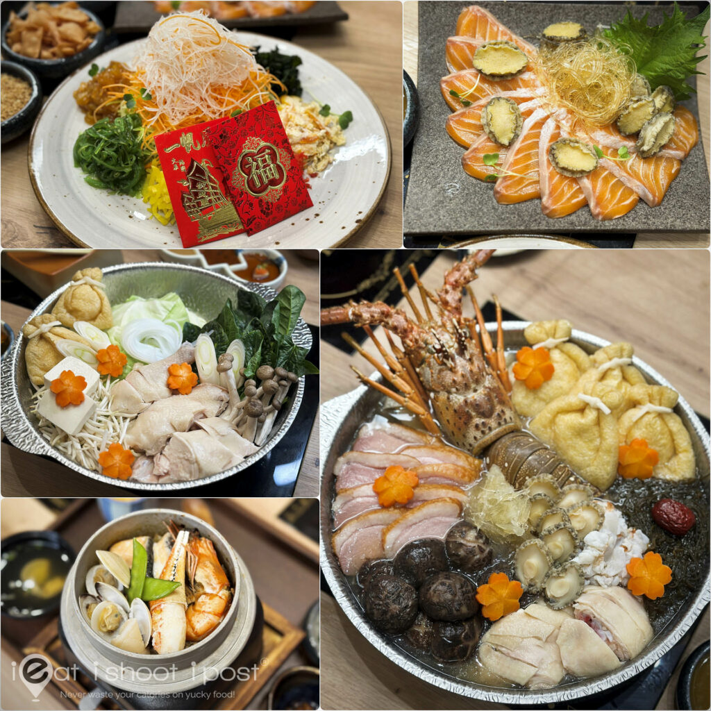 ENChanko CNY menu, nabe and kamameishi
