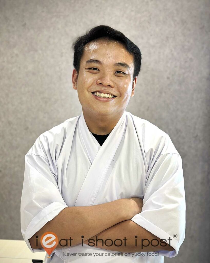 sushi chef Samuel Lau
