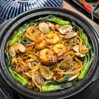 Braised hokkien mee