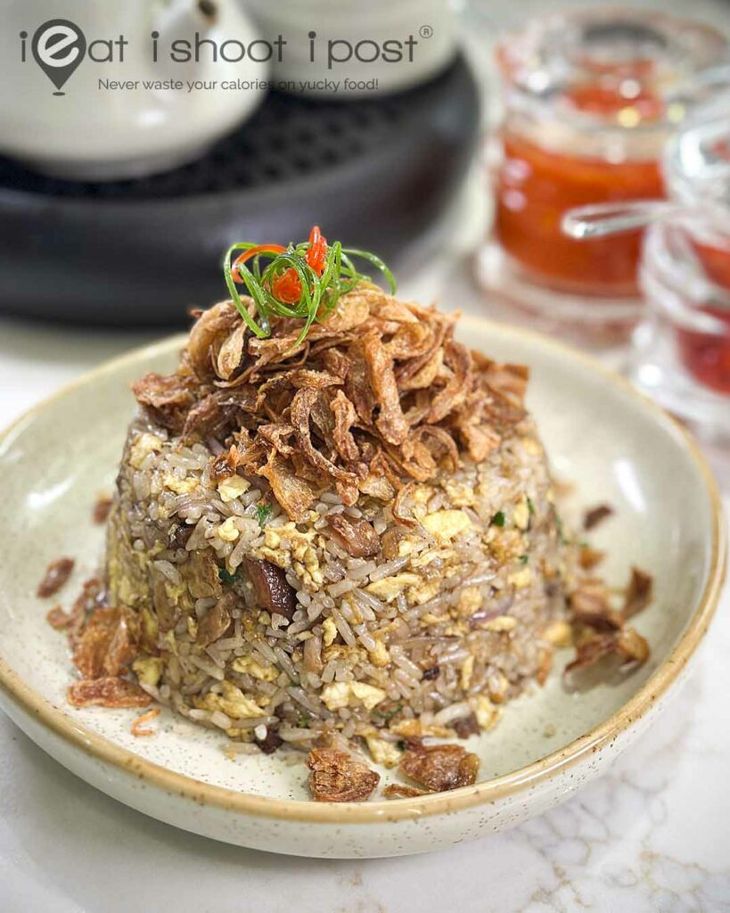 Pig's Trotter Fried Rice at Song Fa Signatures