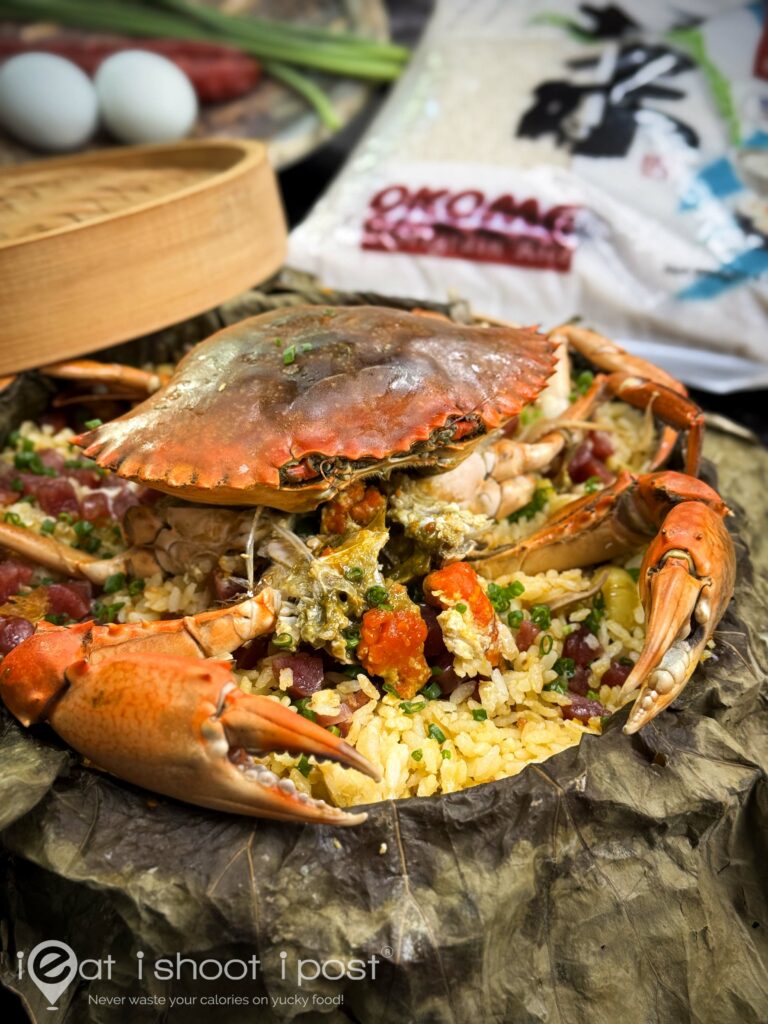 Crab Rice Steam