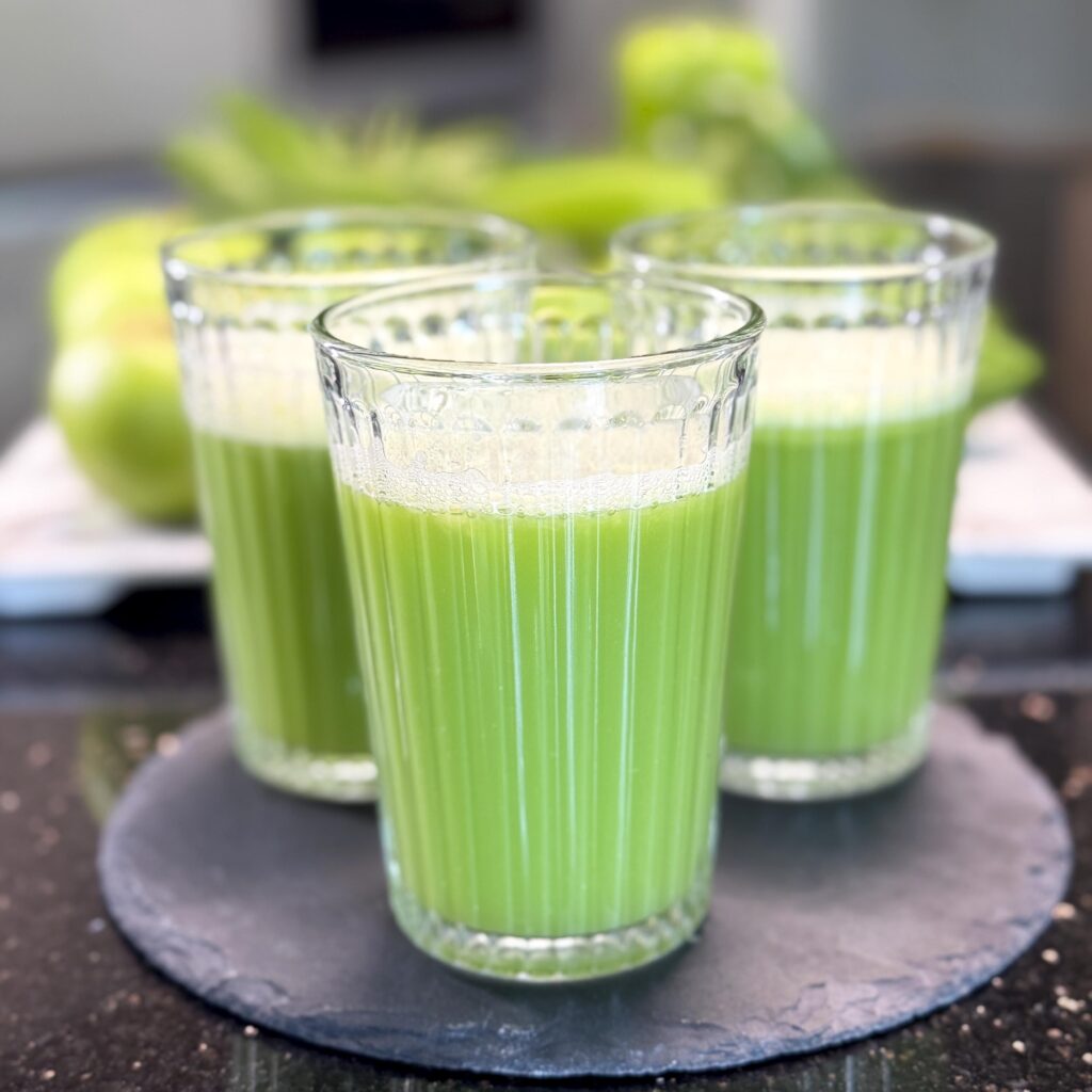 5 greens juice