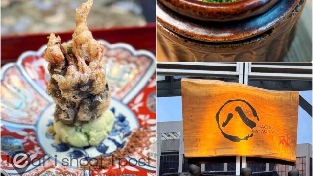 Hachi Spring Omakase menu