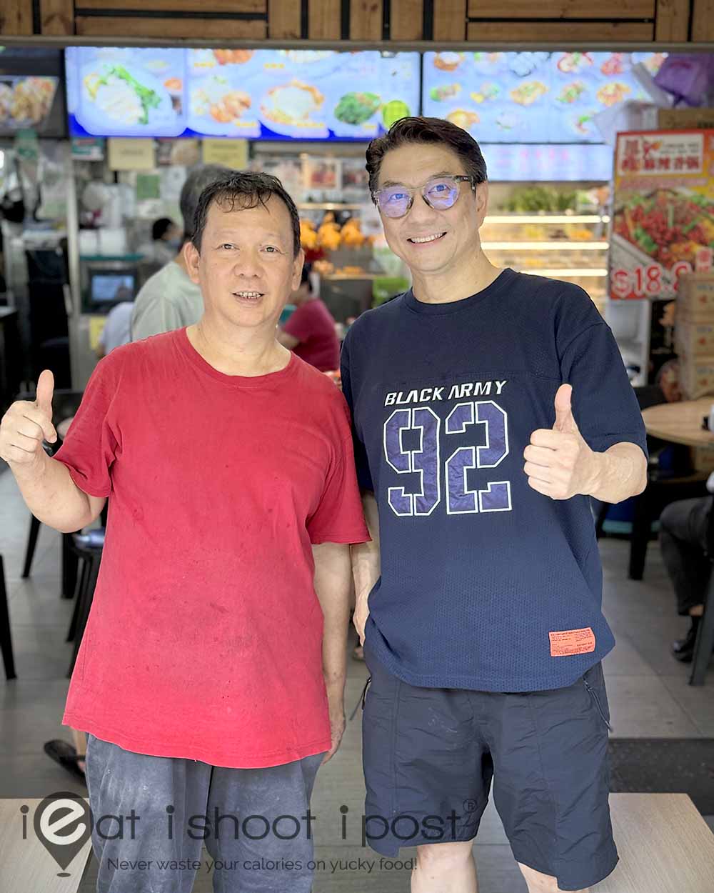 Ah Boy Chicken Rice: Ah Boy use to work in Hotel!